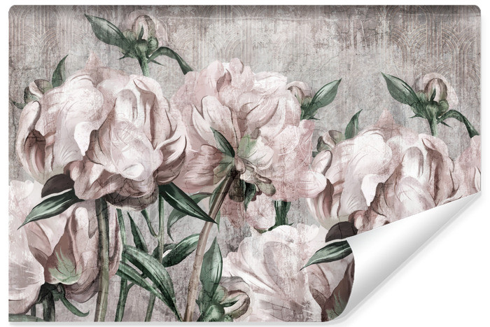 Fototapeta Malowane Peonie 90x60cm