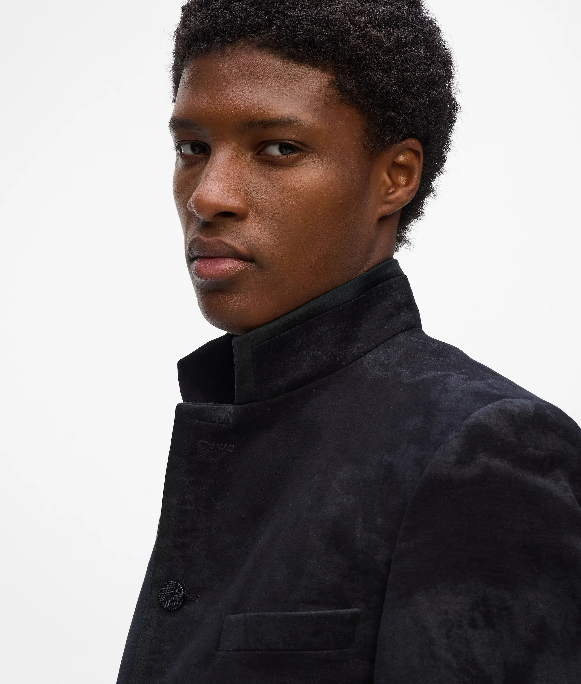 Blazer col montant