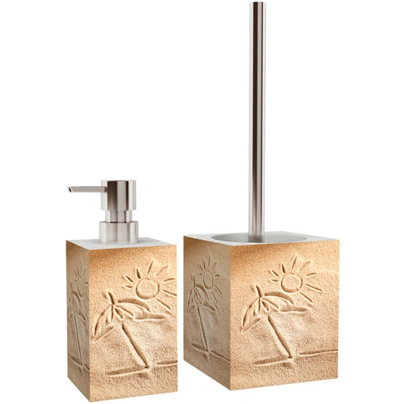 Seifenspender »Sunshine«, 165 mm - 70 mm, Beige, Rechteckig