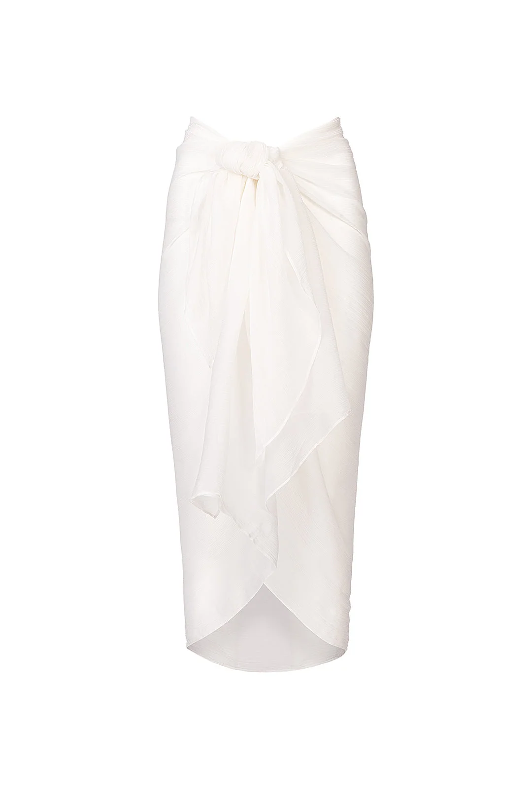 Santorini Sarong - Bridal White