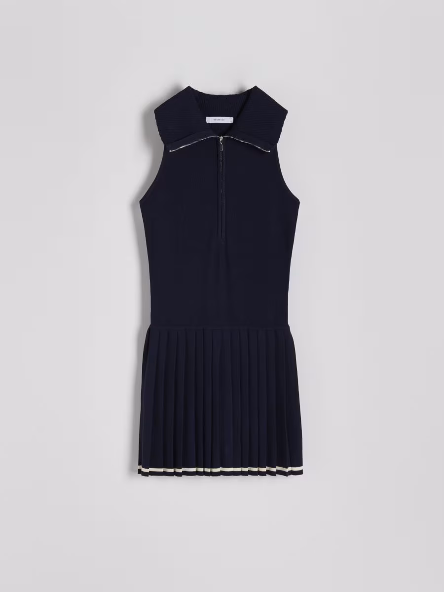 Sports Style Jersey Mini Dress