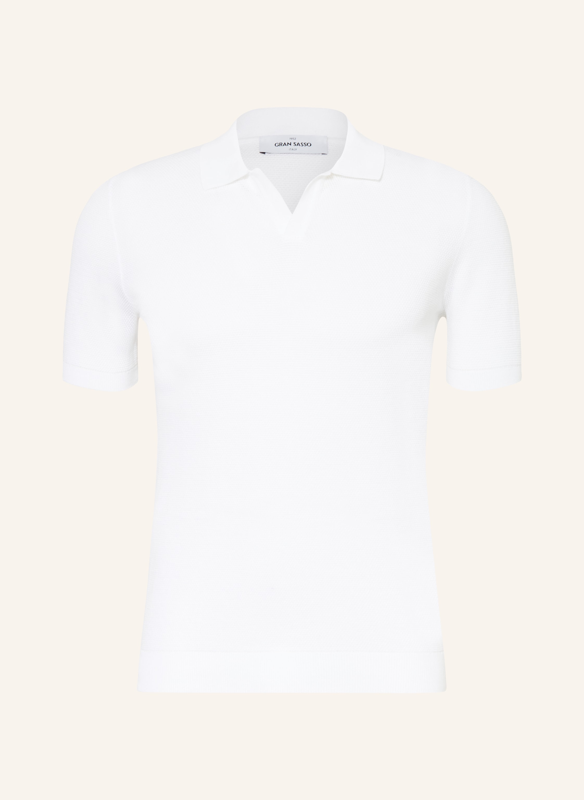 GRAN SASSO Piqué-Poloshirt
