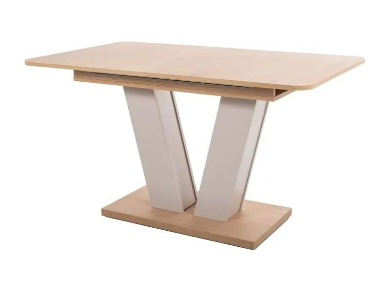 Stół rozkładany PLATON 136(176)x80 dąb cremona torro/ kaszmi