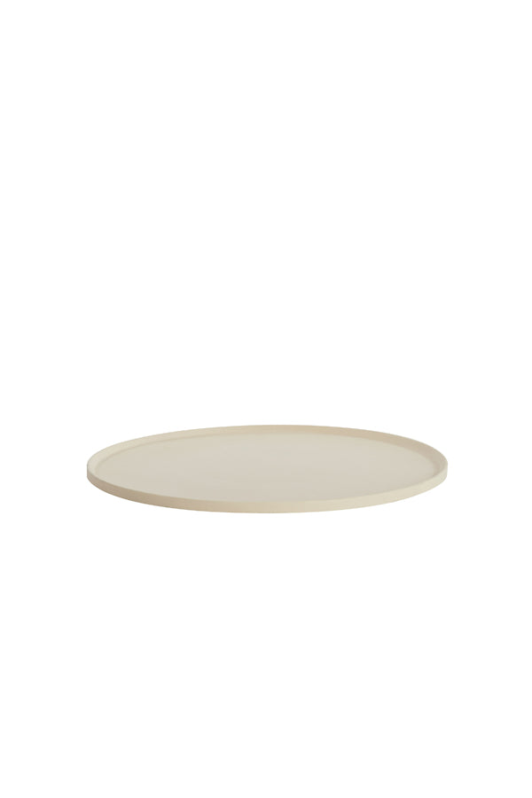 Light & Living schaal MAES - Ø40x1.5cm - wit
