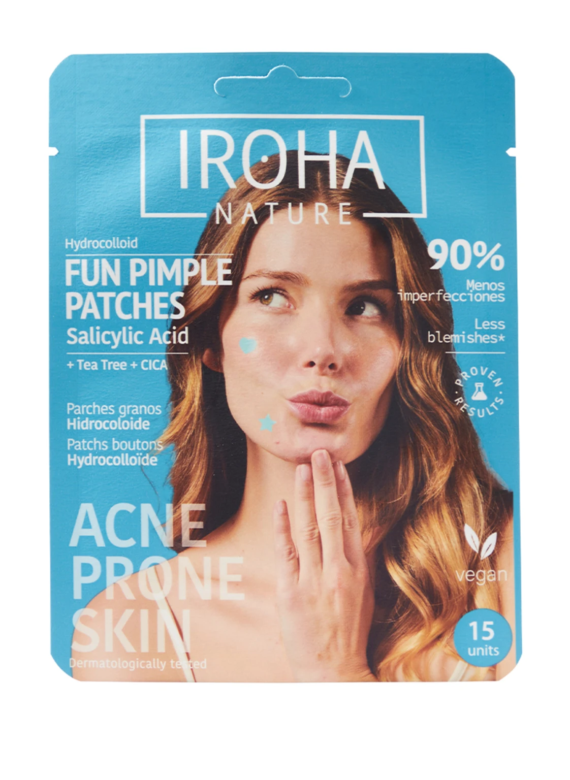 IROHA FUN PIMPLE PATCHES - 15 STÜCK