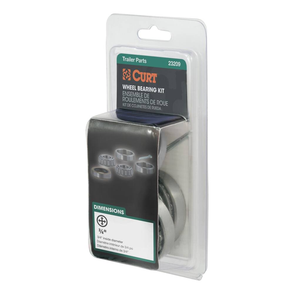 CURT Wheel Bearing Kit, 3/4-in