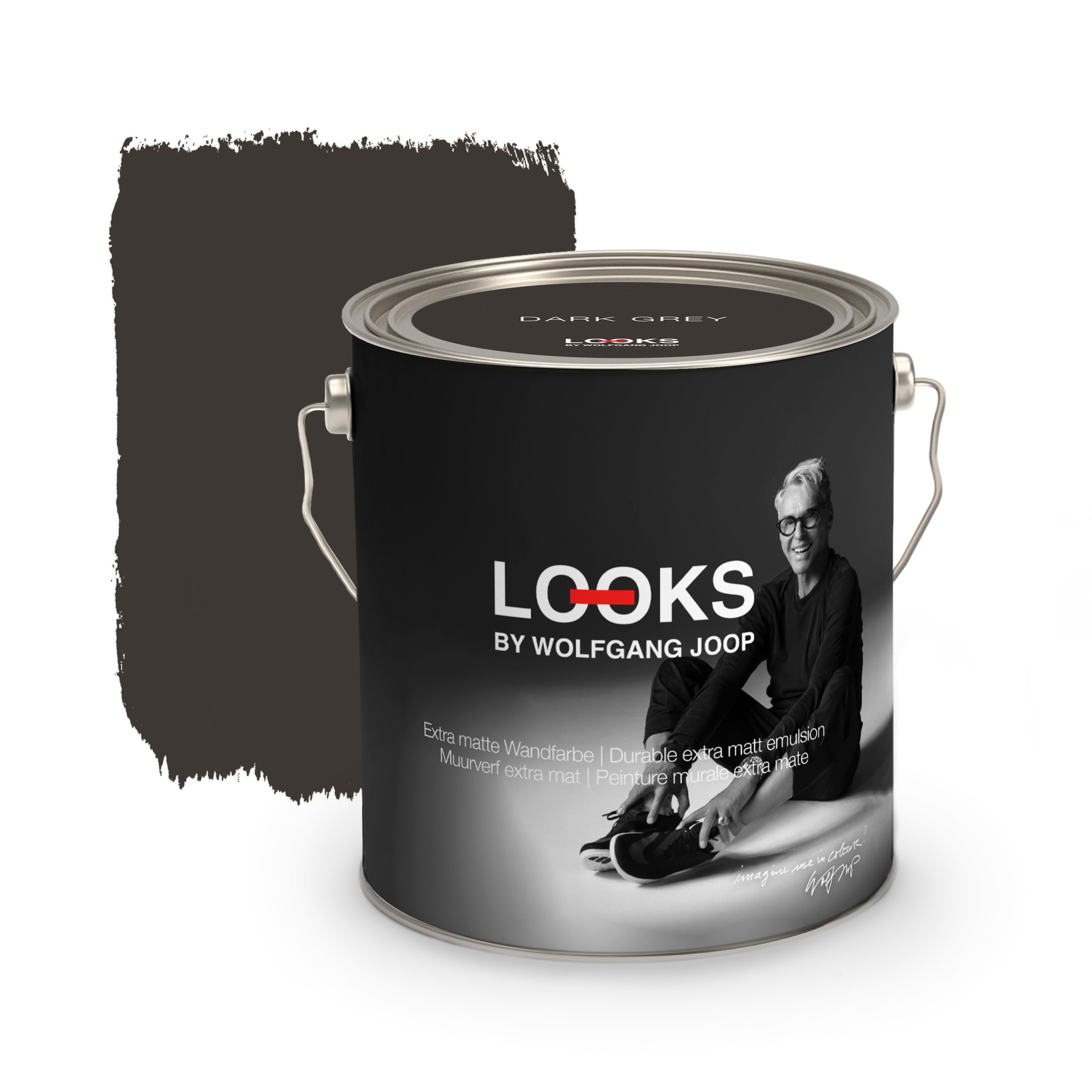 LOOKS by Wolfgang Joop Muurverf mat Dunkelgrau 2,5L