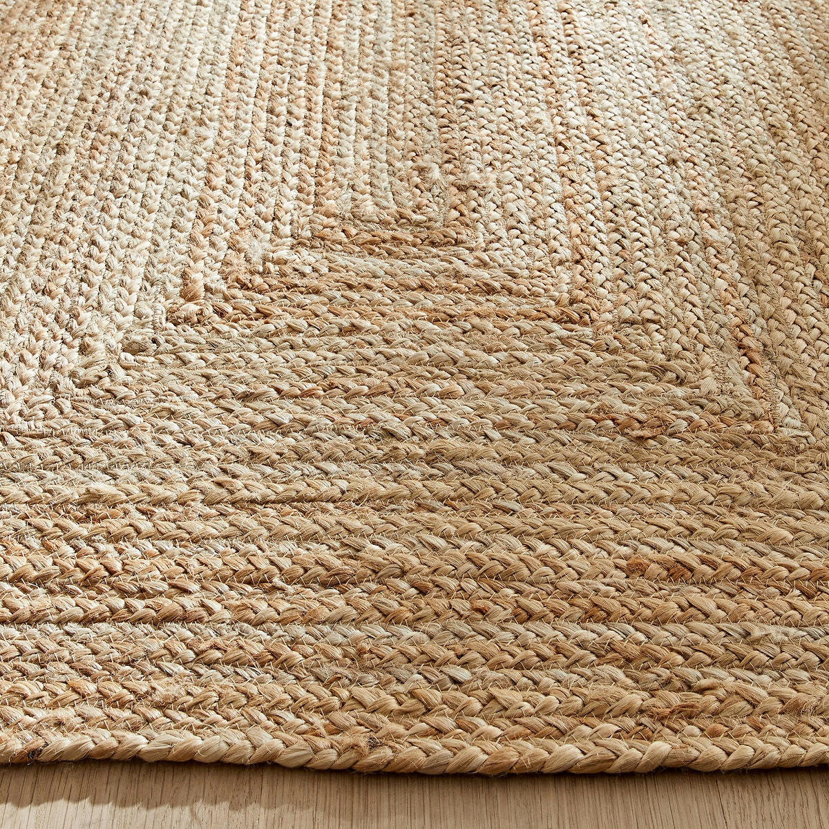 Tapis de couloir en jute, tressé main, Hempy