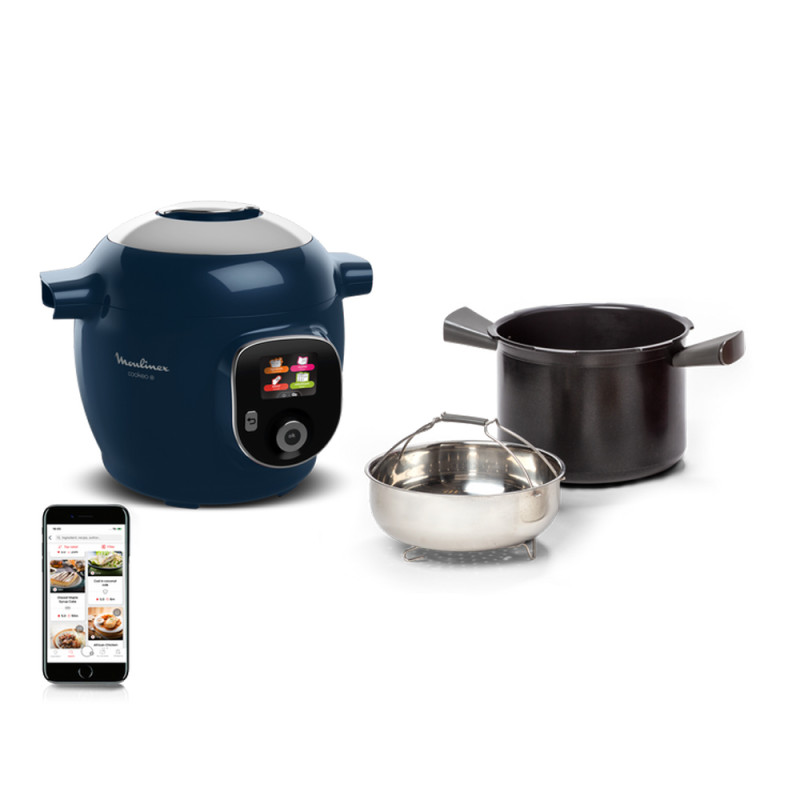 Multicuiseur Cookeo  CE851410 bleu MOULINEX
