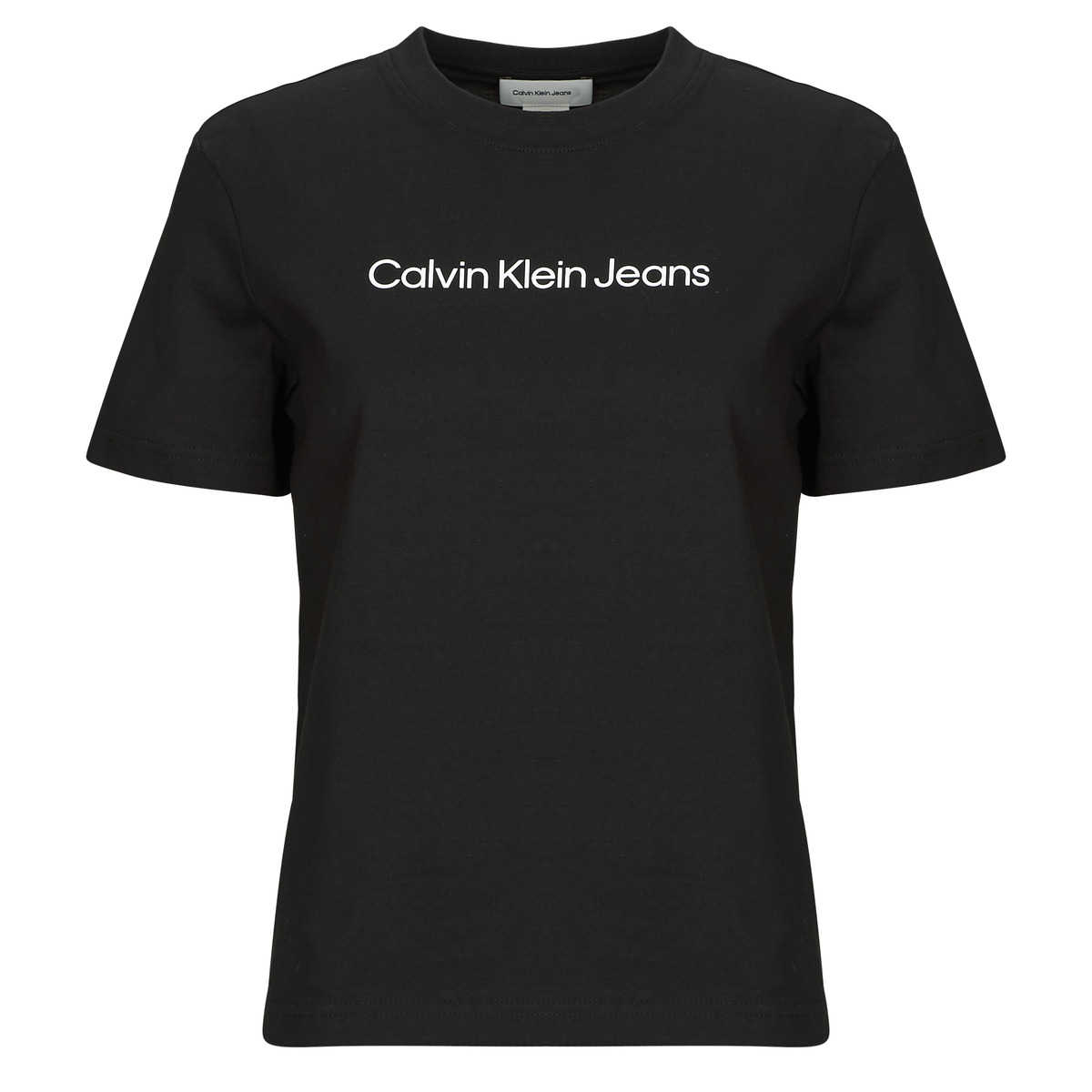 Calvin Klein Jeans - A- INST. LOGO CLASSIC TEE SS - Black