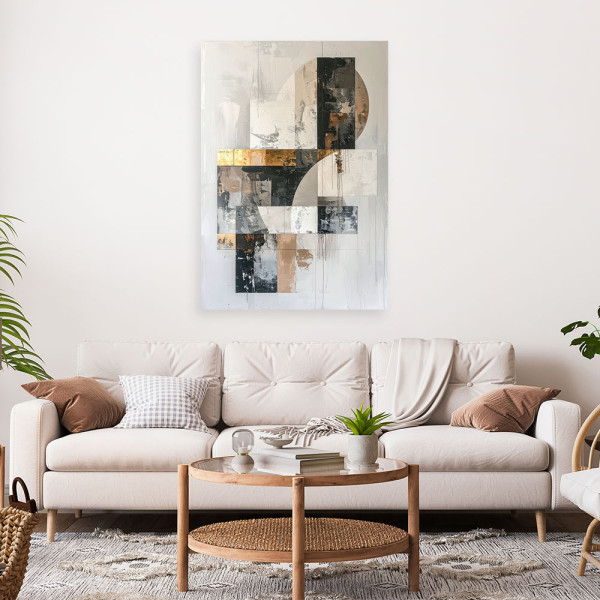 Obraz do salonu sypialni biura loftu, Nowoczesna Abstrakcja 20x30