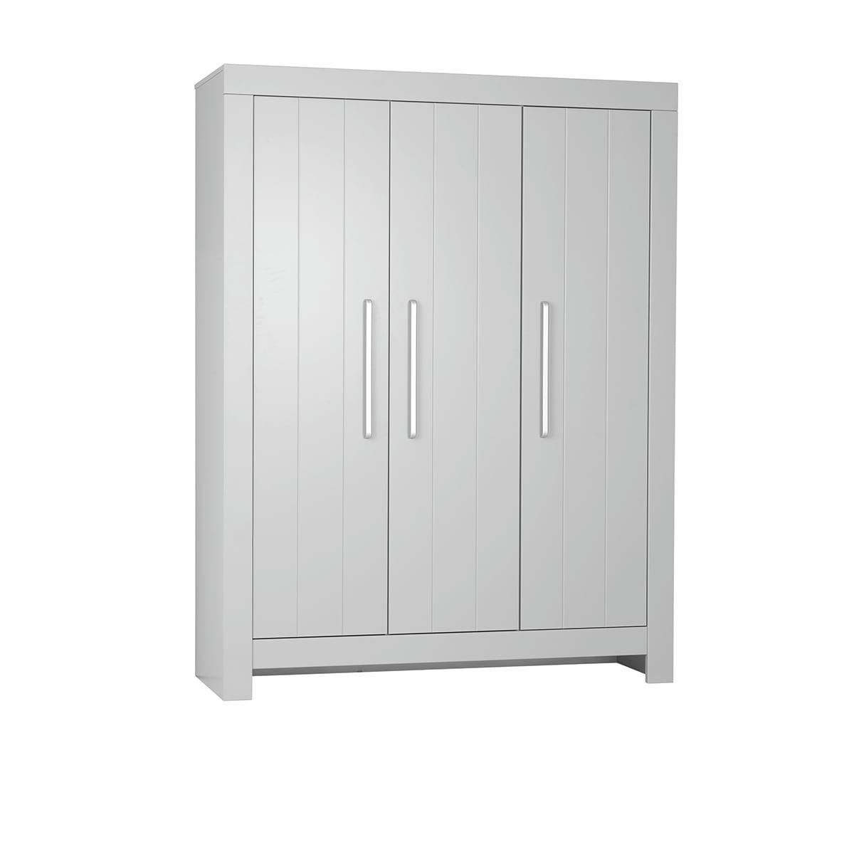 CALMO - Armoire 3 portes gris