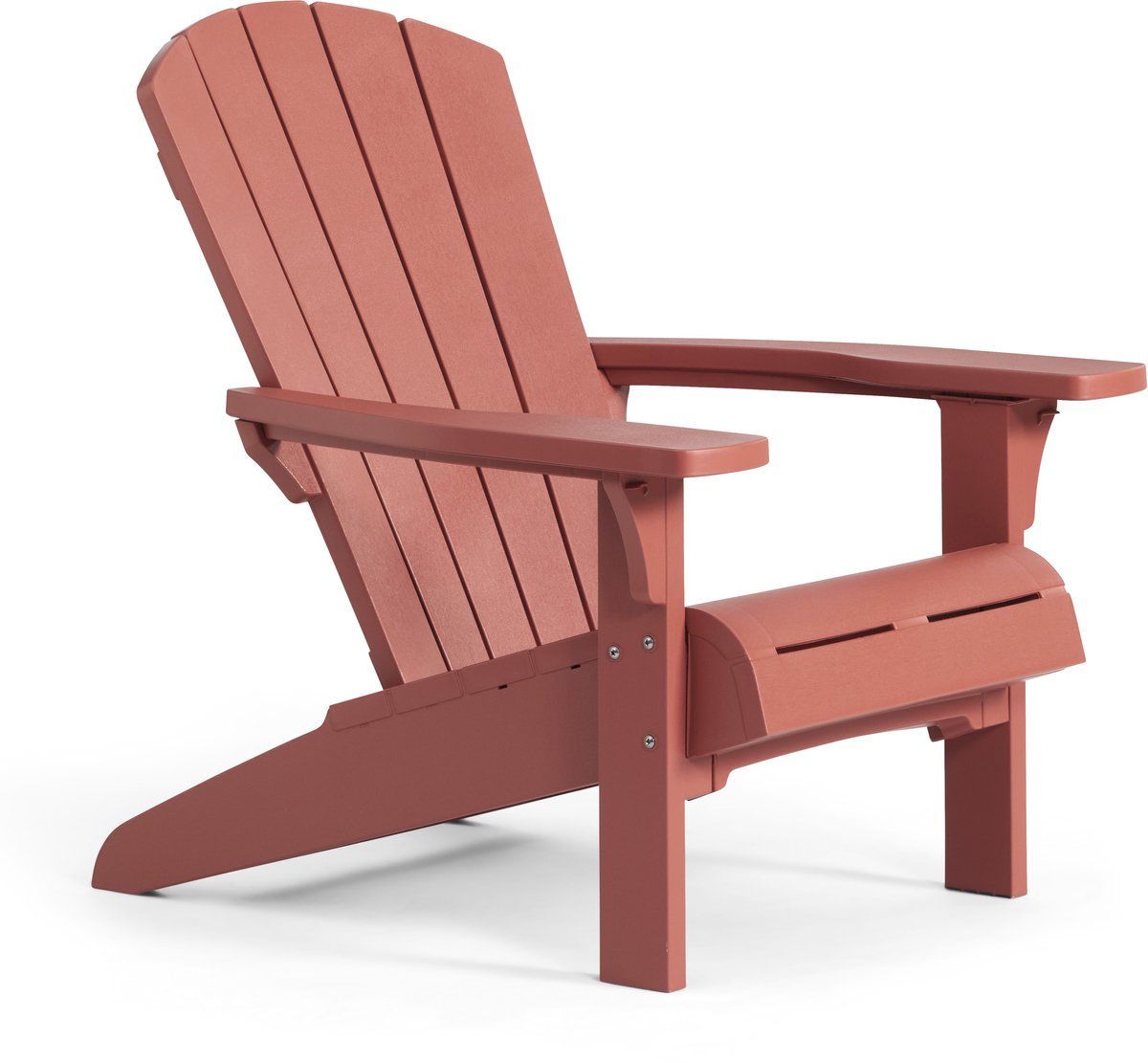 Keter Troy Adirondack Tuinstoel - 81x93x96,5cm – Terracotta