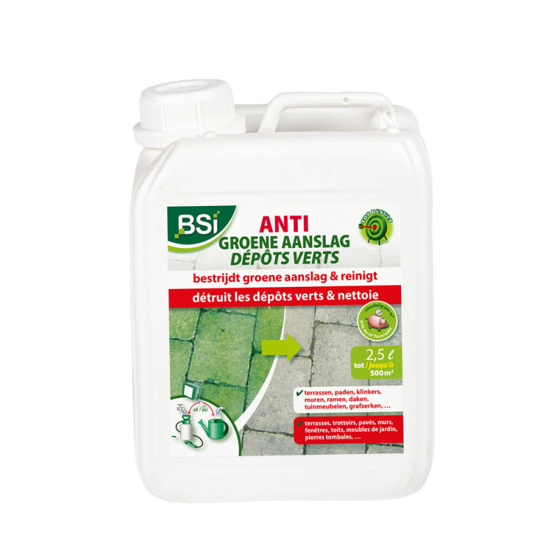Anti-dépôts verts 2,5 L BSI