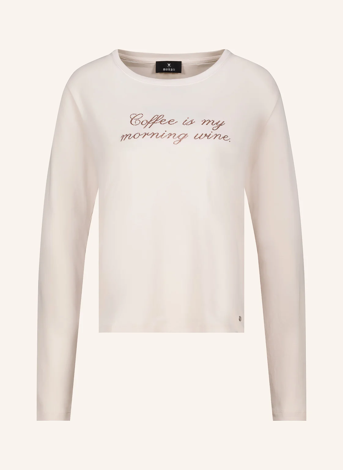 monari Longsleeve mit Schmucksteinen