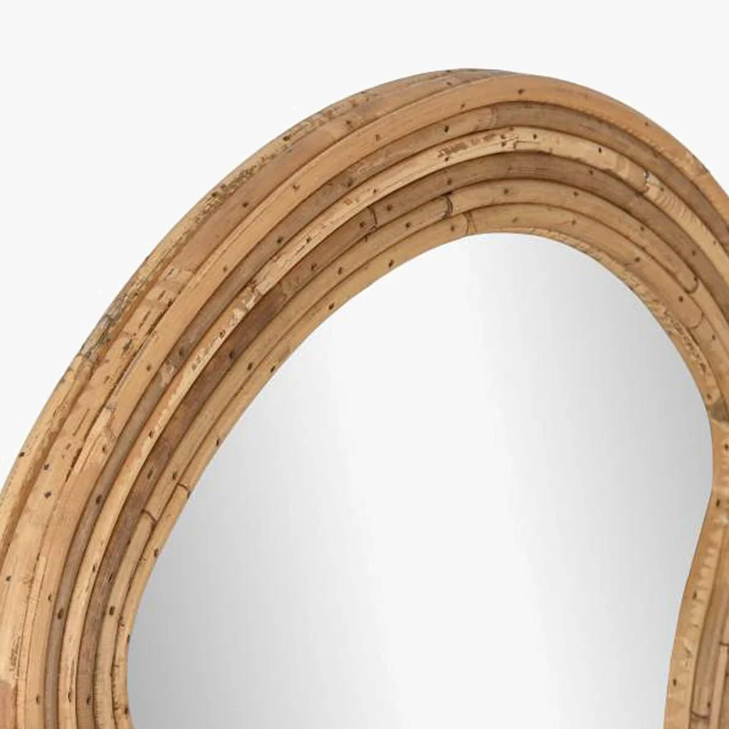 Espelho Organico Rattan 49x118 COMPORTA