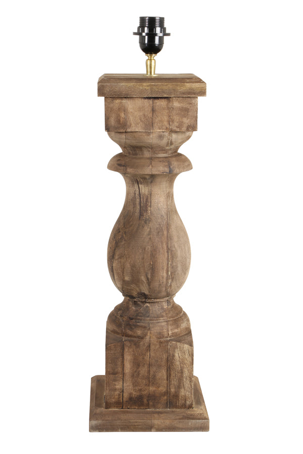 Light & Living lampvoet CADORE - Ø19x64cm - bruin