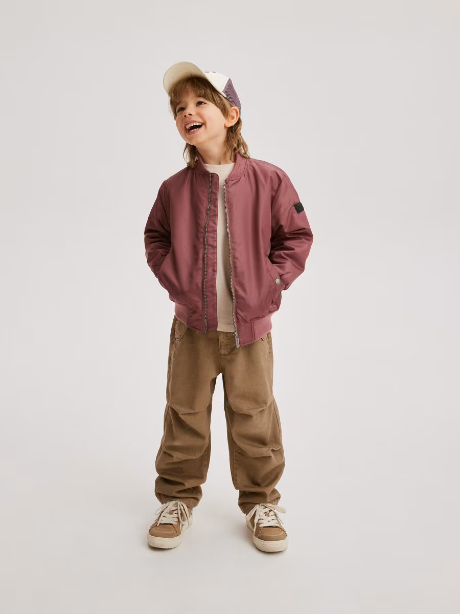Oversized Bomber Jacket
