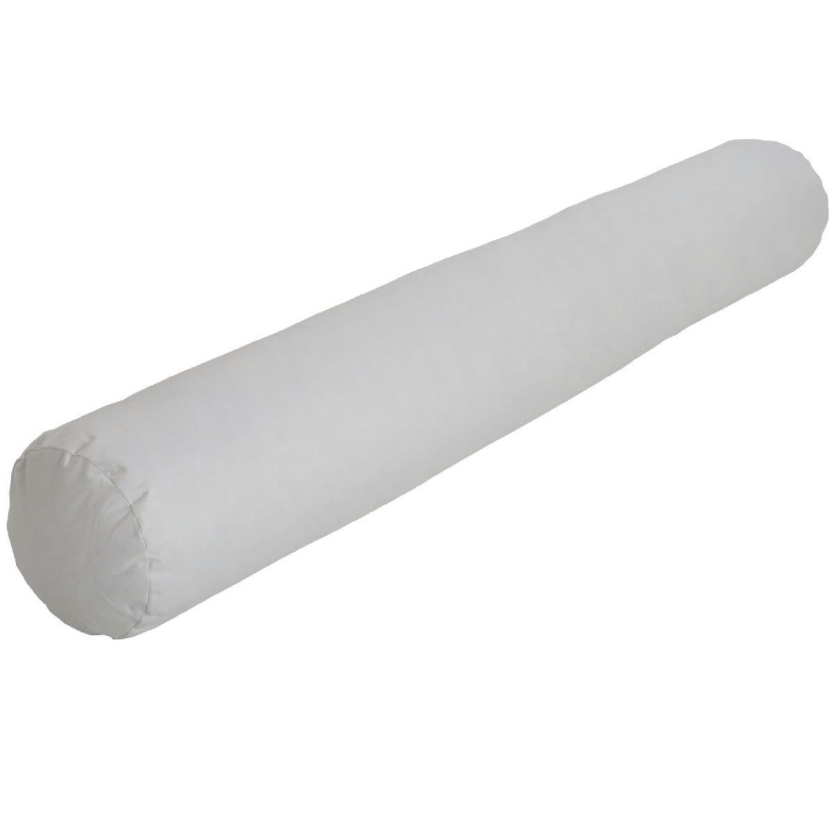 PREMIUM - Traversin naturel mi-ferme en plumes et duvet 180 cm