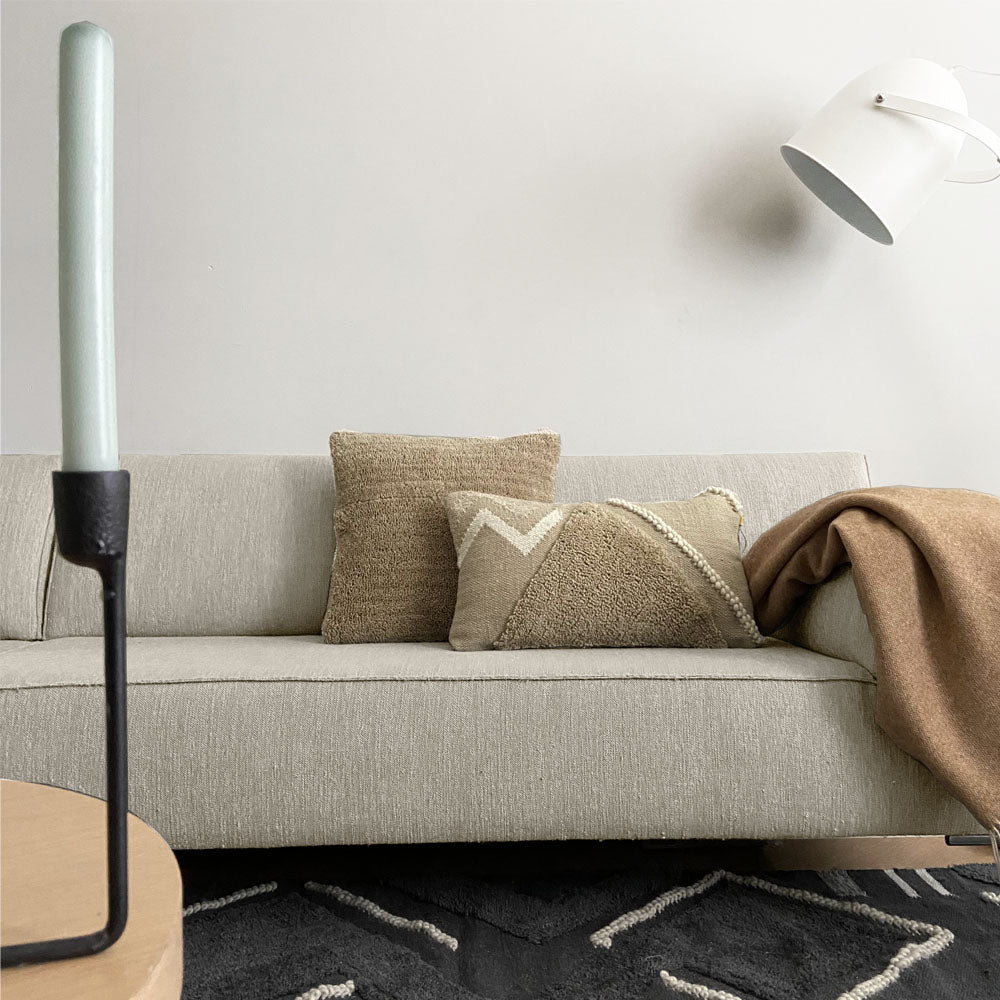 Malagoon Tufted Sierkussen - Cocoon Beige