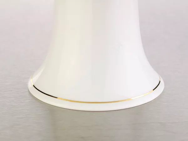 Patera na nóżce 28 cm Bogucice - Lolita Gold 1182