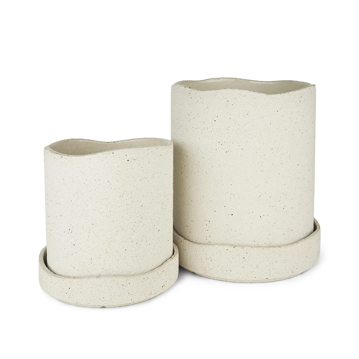 Ferm Living - Uneru Topf, H 19 x Ø 16 cm, braun