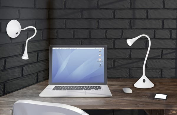 Lampka biurkowa VIPER czarna LED 3W Ciepła biel wys:31,8cm RL