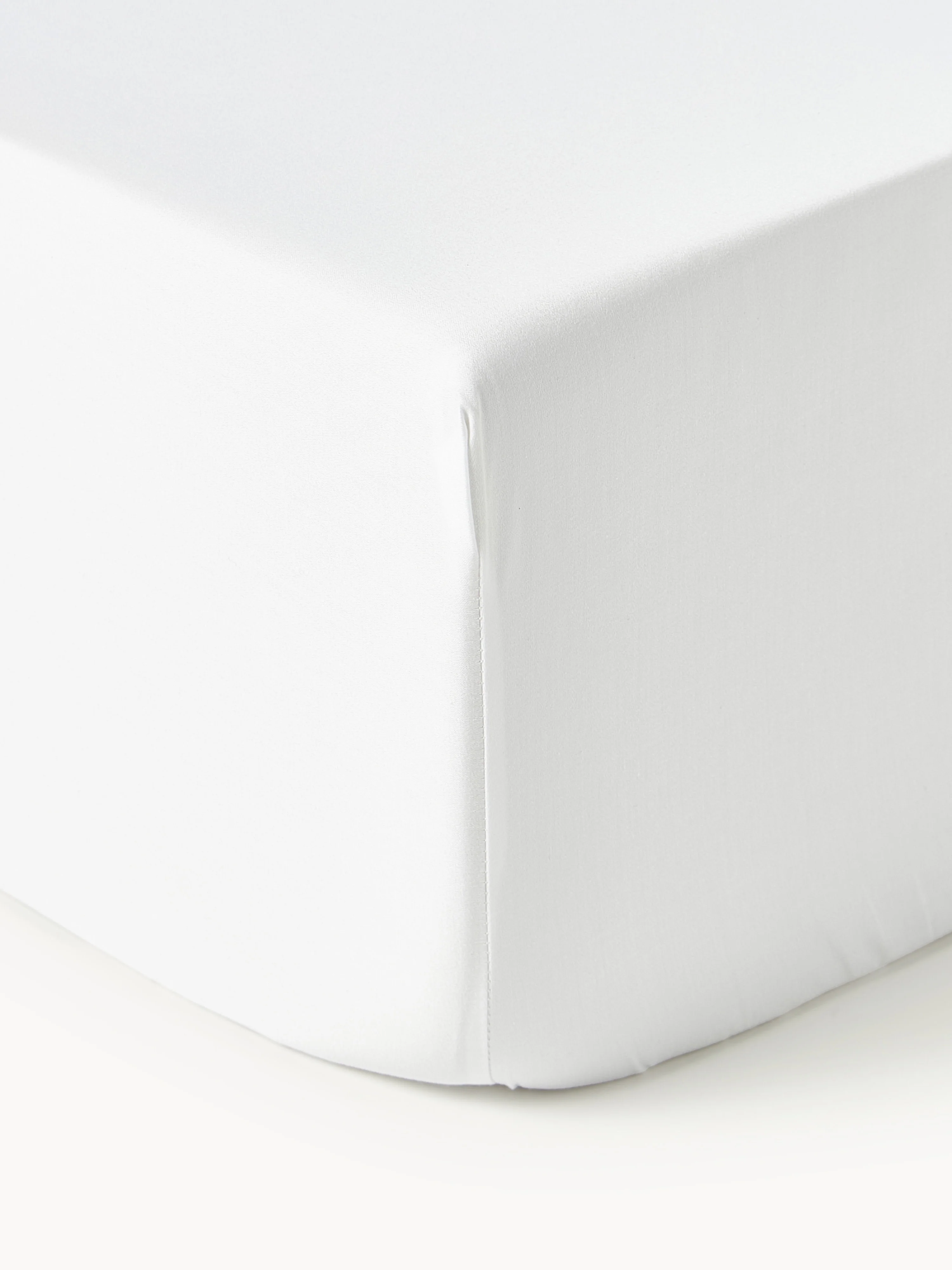 Boxspring-Spannbettlaken Premium, Baumwollsatin