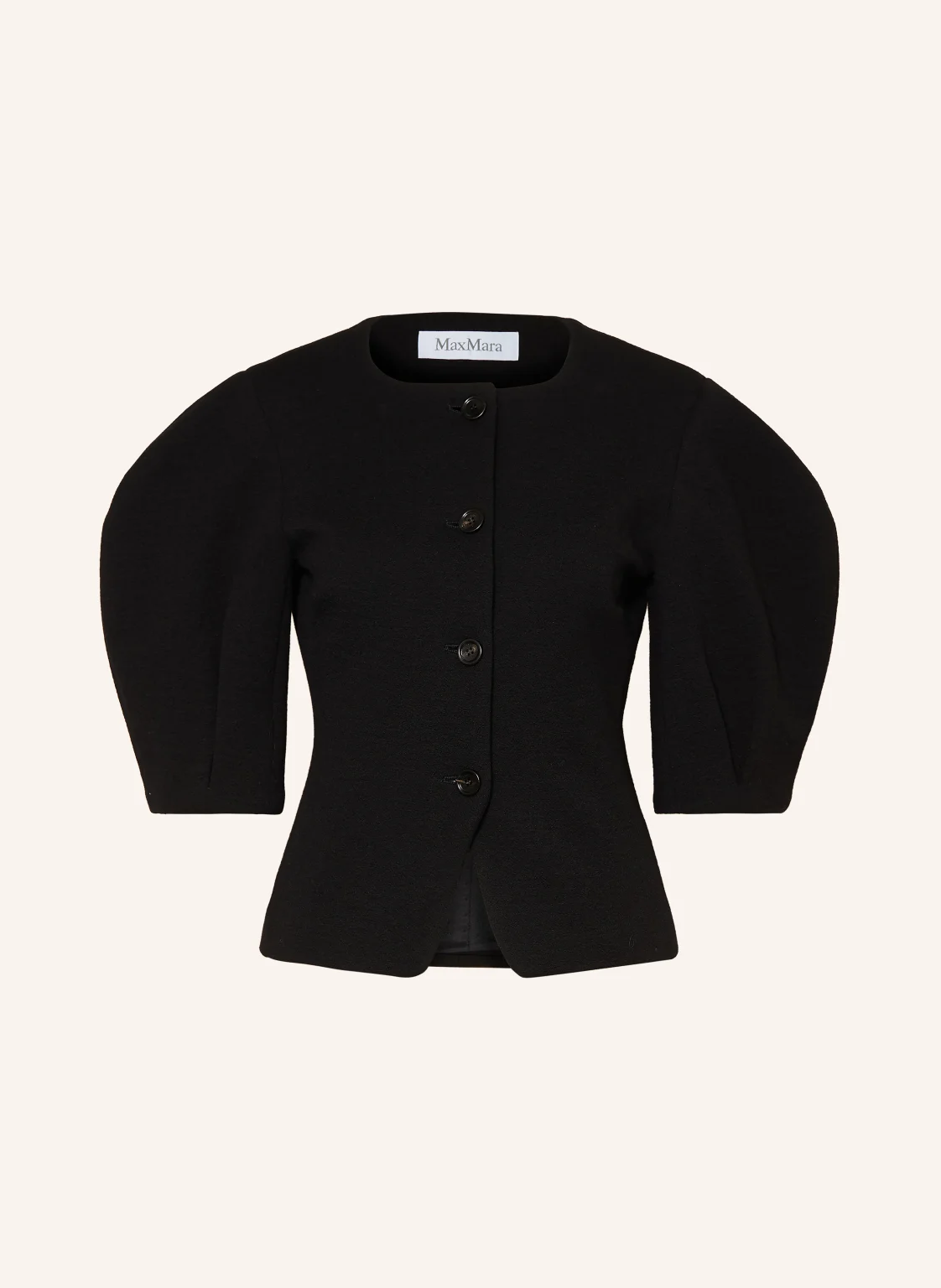 Max Mara Bouclé-Jacke ZERO