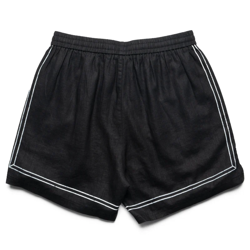 Represent Border Short - Jet Black