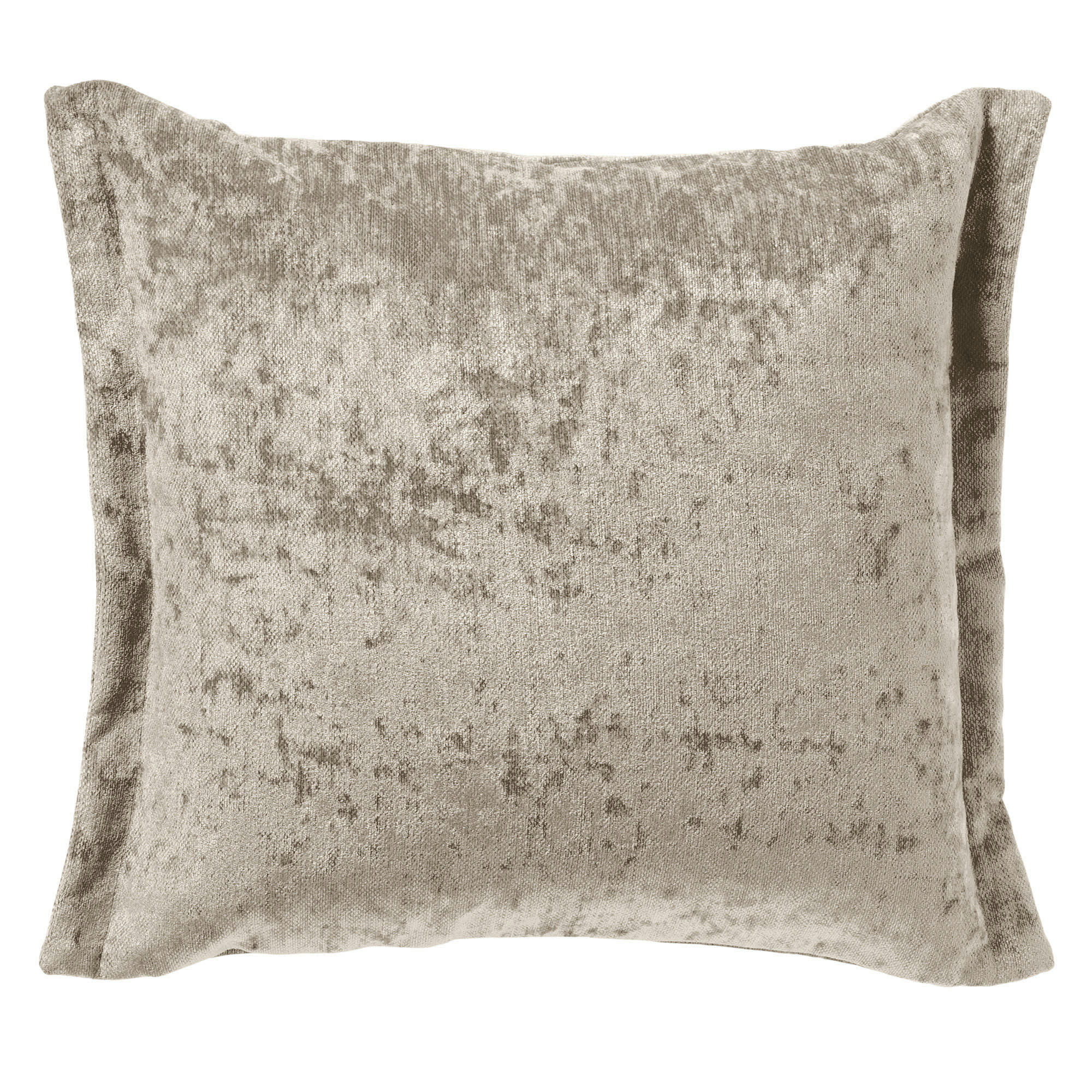 - Housse de coussin beige en polyester-45x45 cm uni