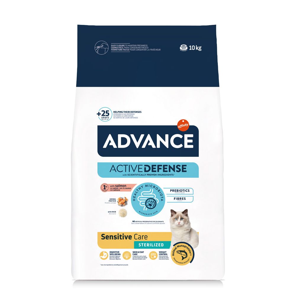 10kg/15kg Affinity Advance Dry Cat Food - 1.5kg/3kg Free! *