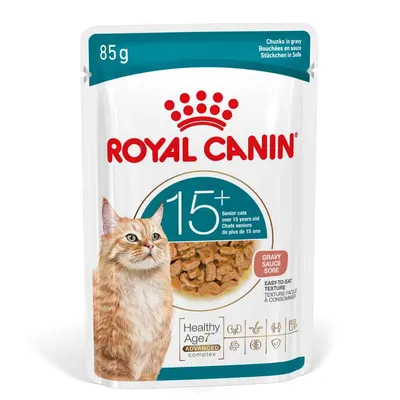 Royal Canin Ageing 15+ Chunks in Gravy