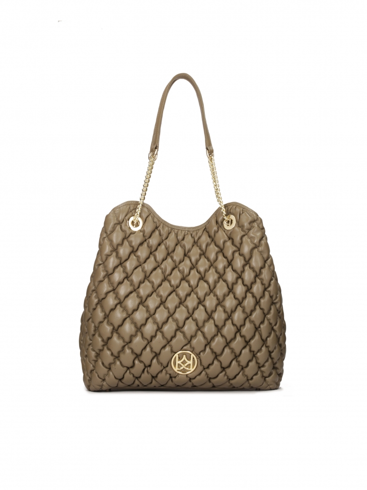 Soft large shoulder bag