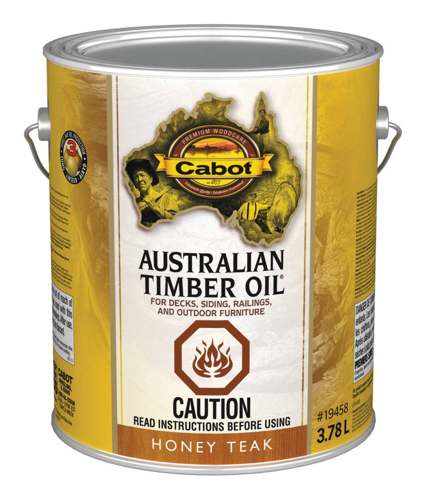 Cabot Australian Timber Oil Exterior Wood Stain, 3.78-L/1-Gallon