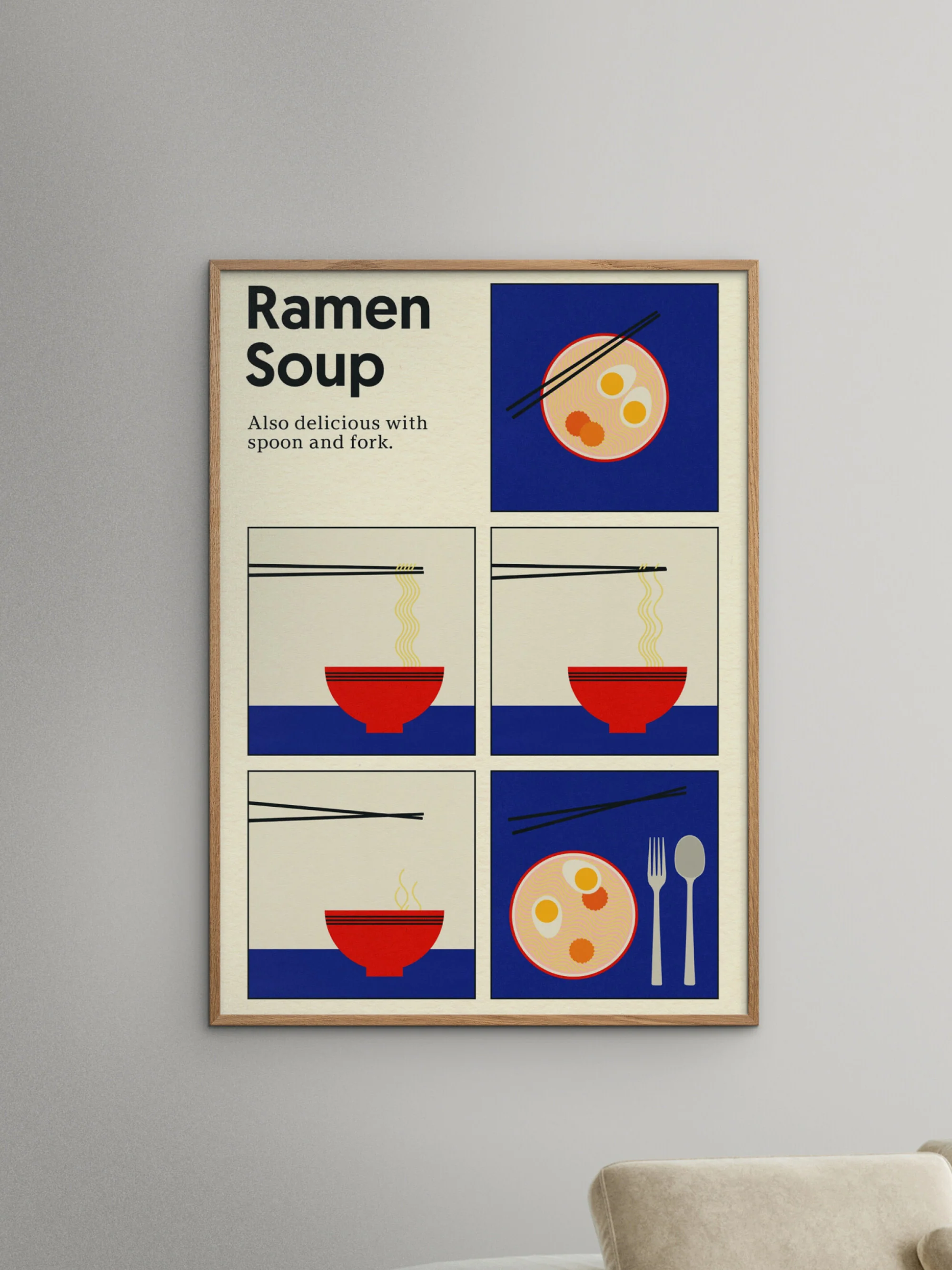 Poster Ramen Soup