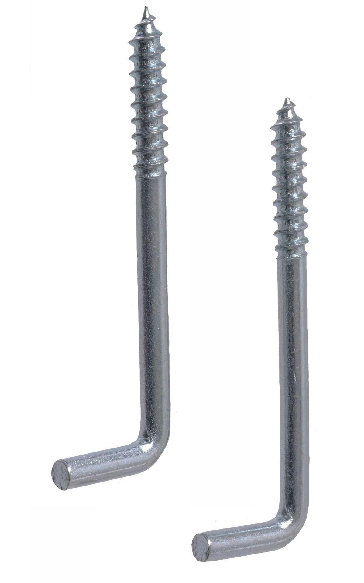 Hillman Zinc-Plated Cornice Hooks