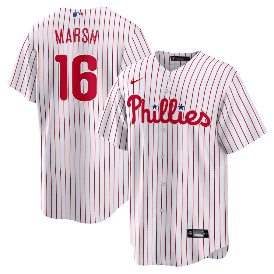 Brandon Marsh Philadelphia Phillies Nike Replica Player Jersey - White