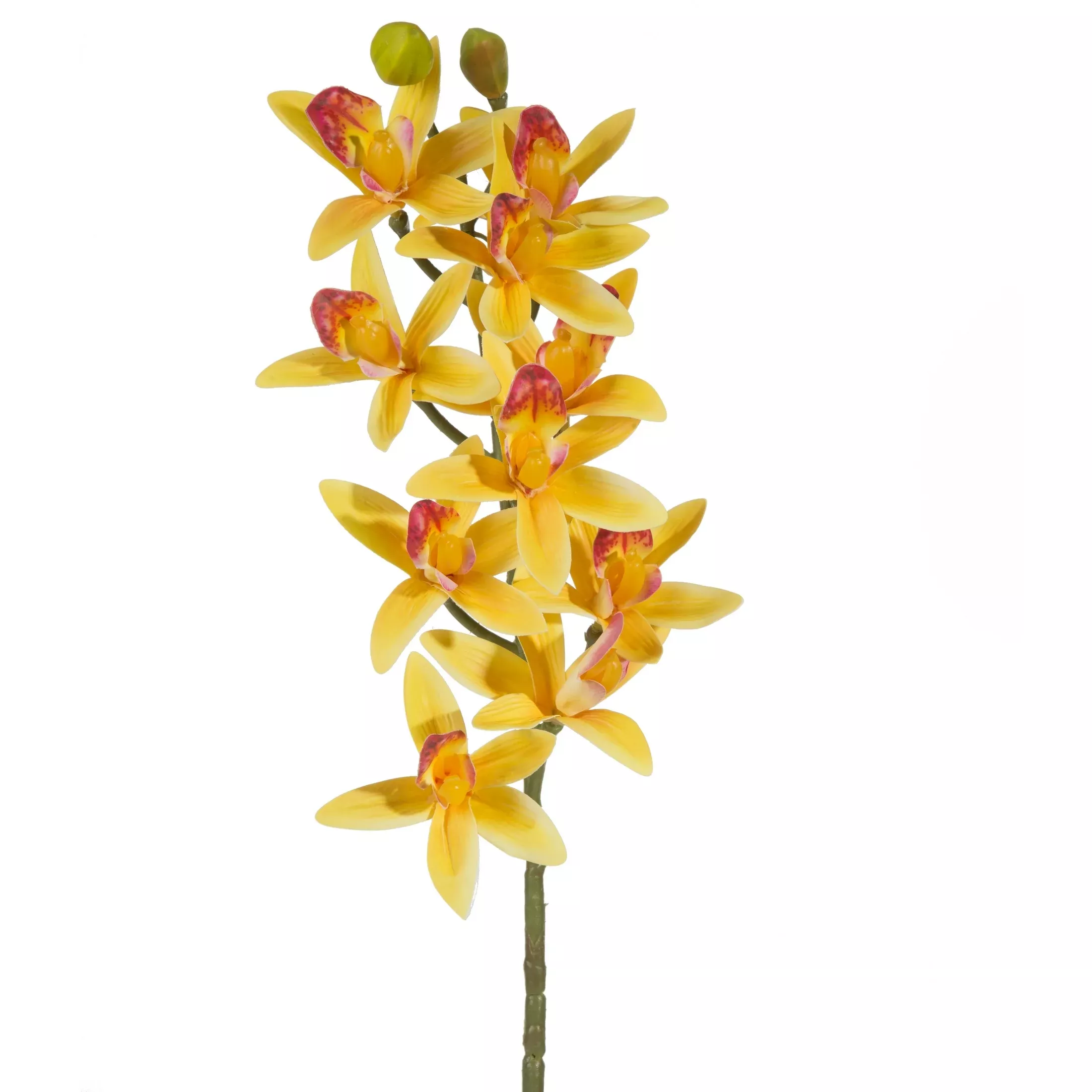 Kwiat sztuczny żółto, różowy 76 cm