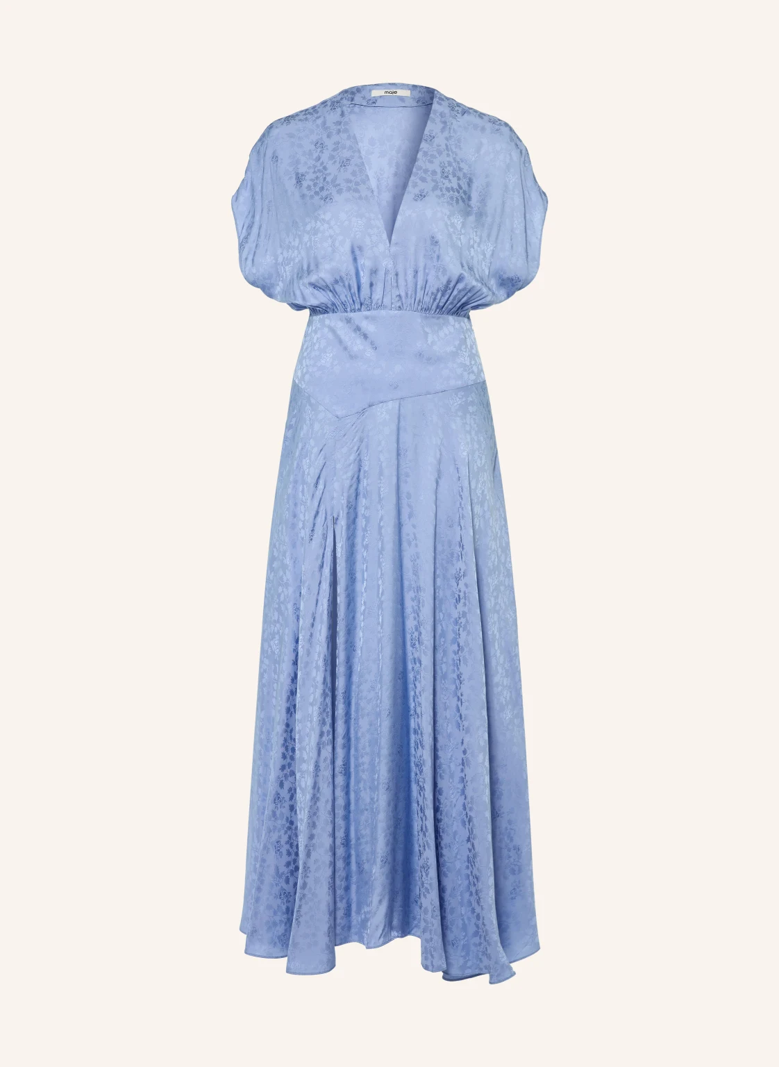 maje Jacquard-Kleid