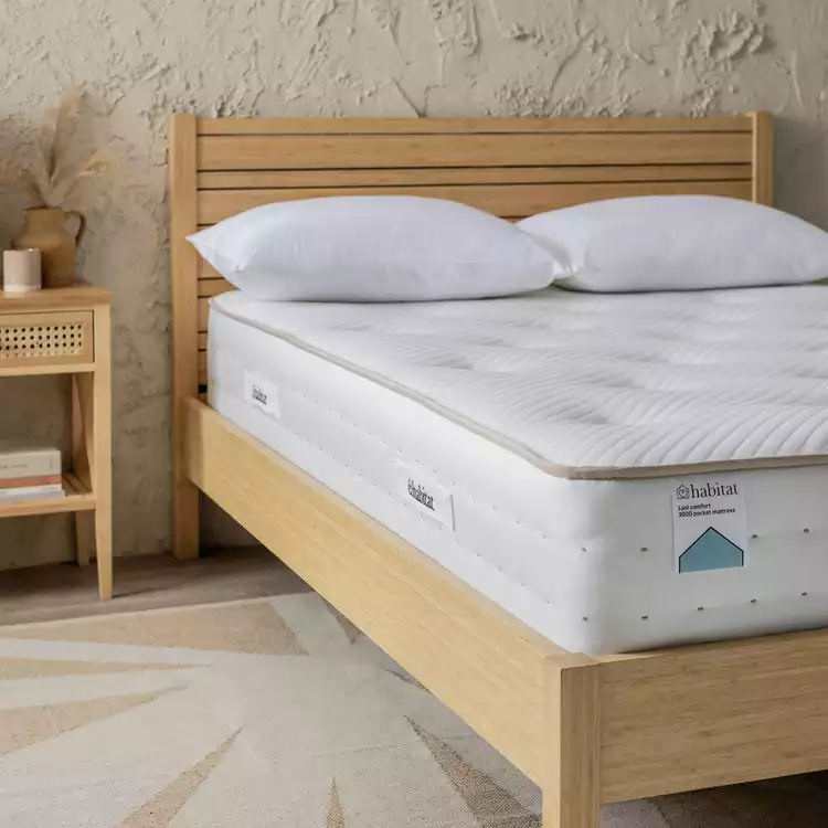 Habitat Lani Natural 3000 Pocket Comfort Mattress - Double