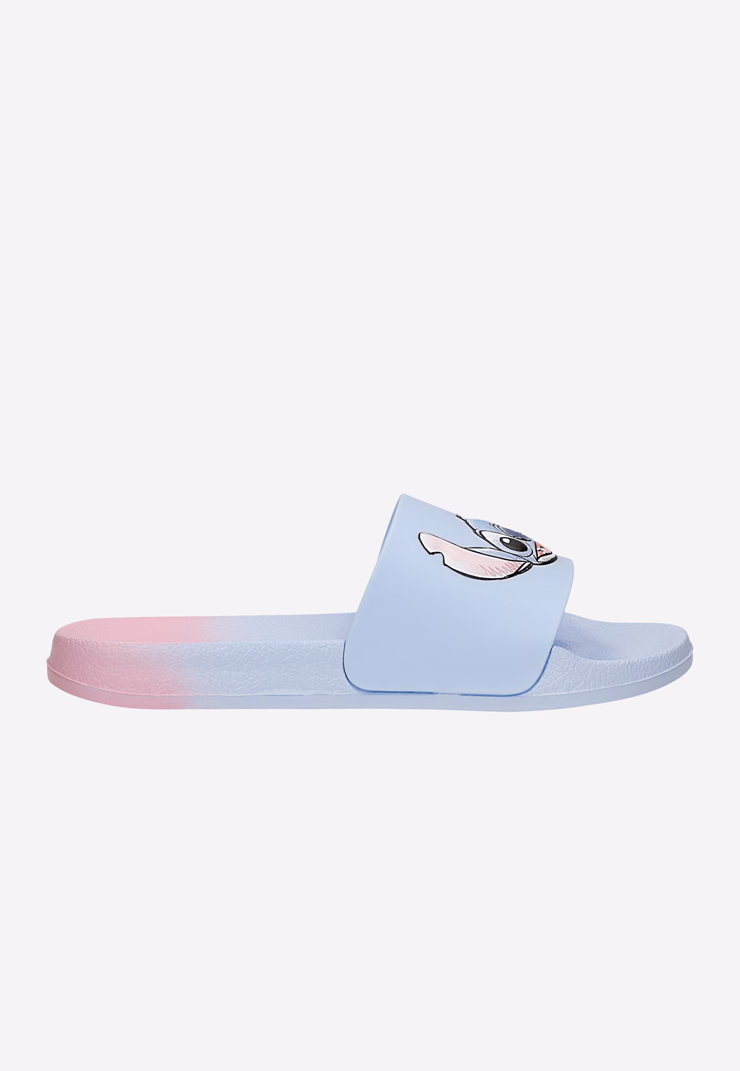Gumowe klapki ombre Stitch różowo-niebieskie BARTEK 85202-16