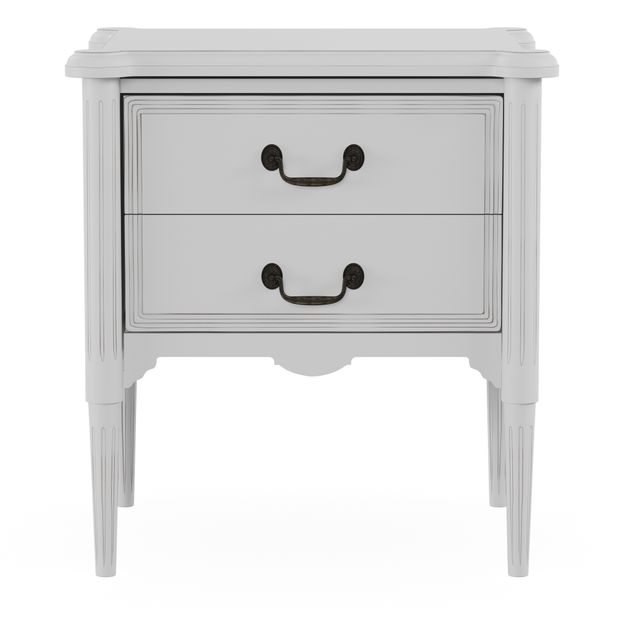 MESA DE CABECEIRA 2 GAVETAS REGENCE