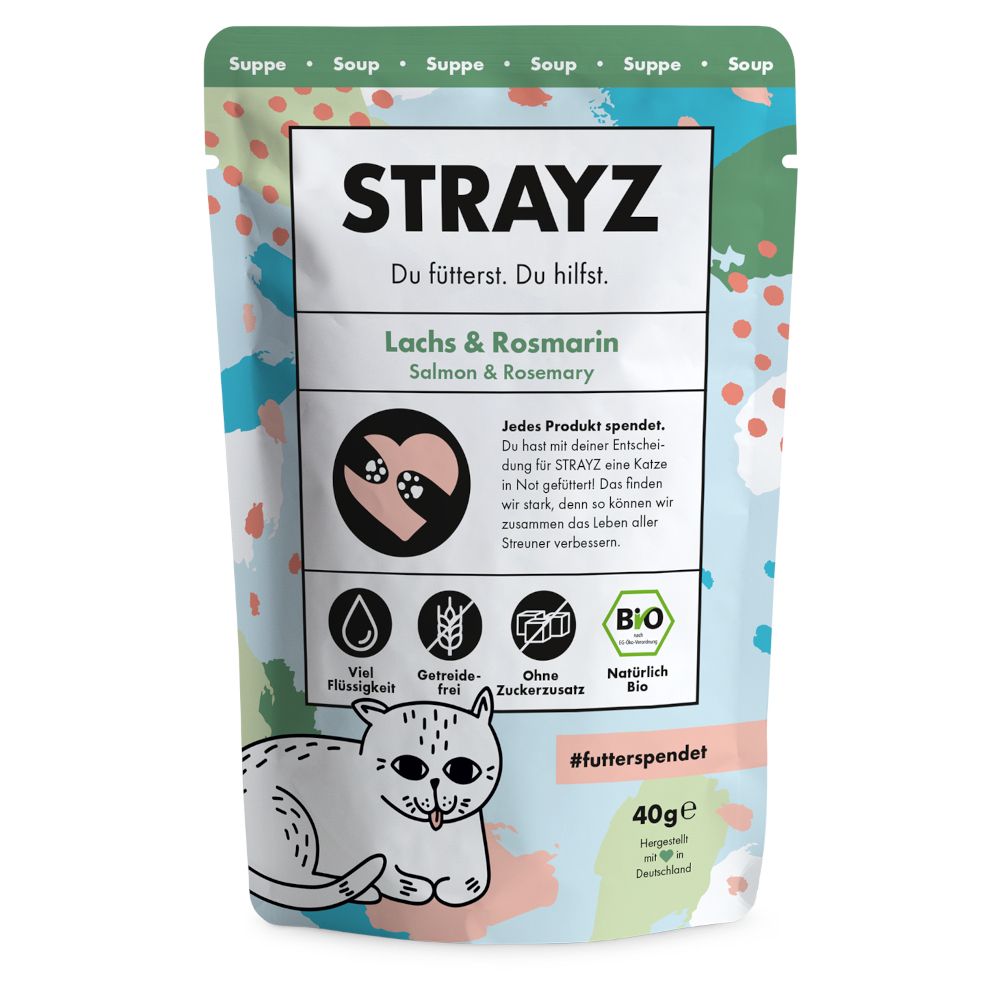 STRAYZ Organic Soup 14 x 40g
