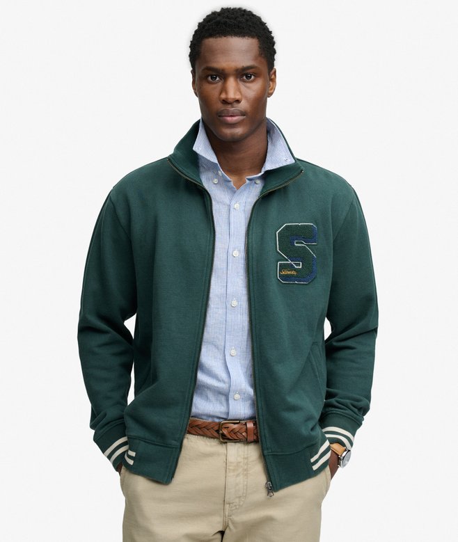 Vintage Athletic Track Jacket