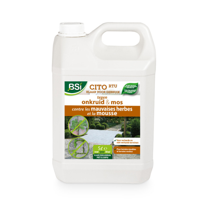 Désherbant et anti-mousse Cito 5 L BSI