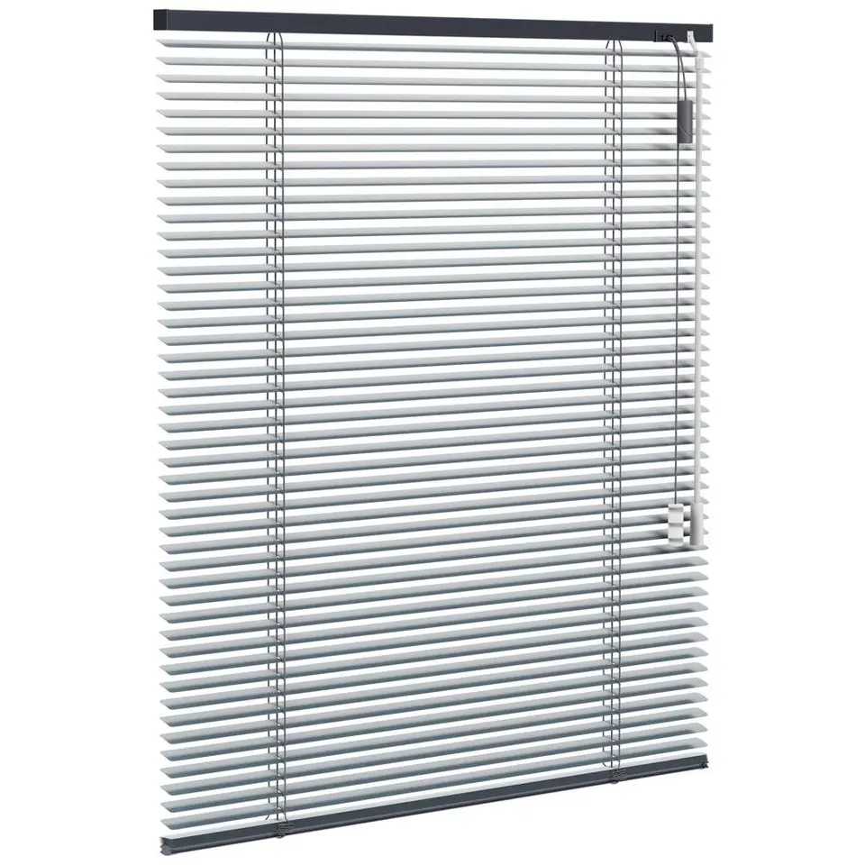 Fenstr aluminium jaloezie 25mm metallic - blauw (35301)