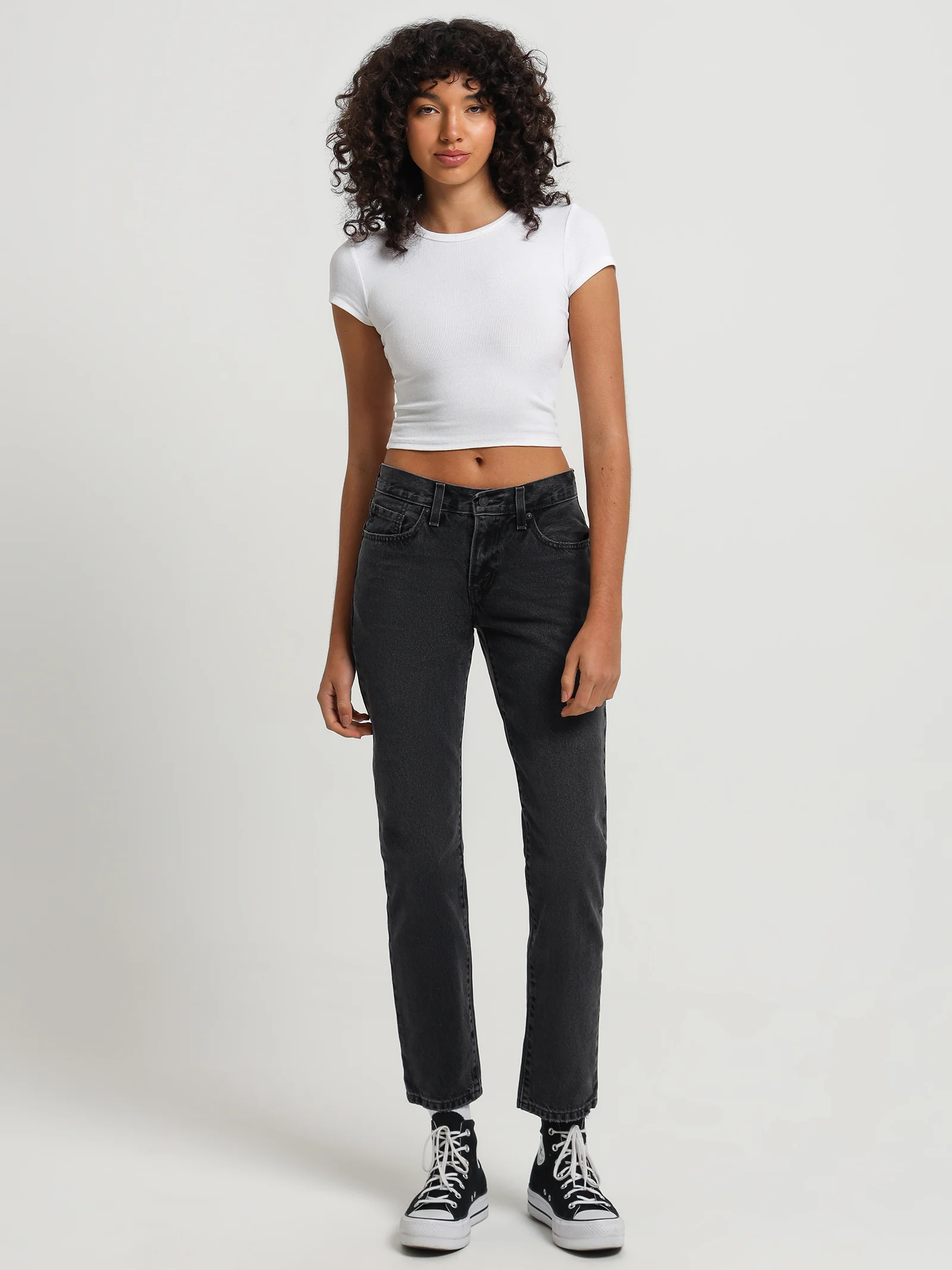 Middy Straight Jeans