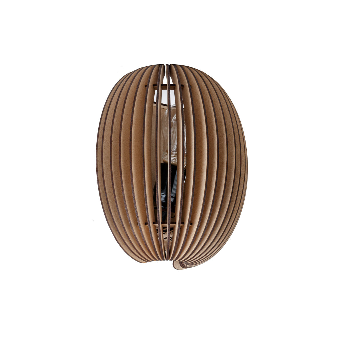 Blij Design wandlamp Swan - 1 lichts - 11 x 27  cm - beige