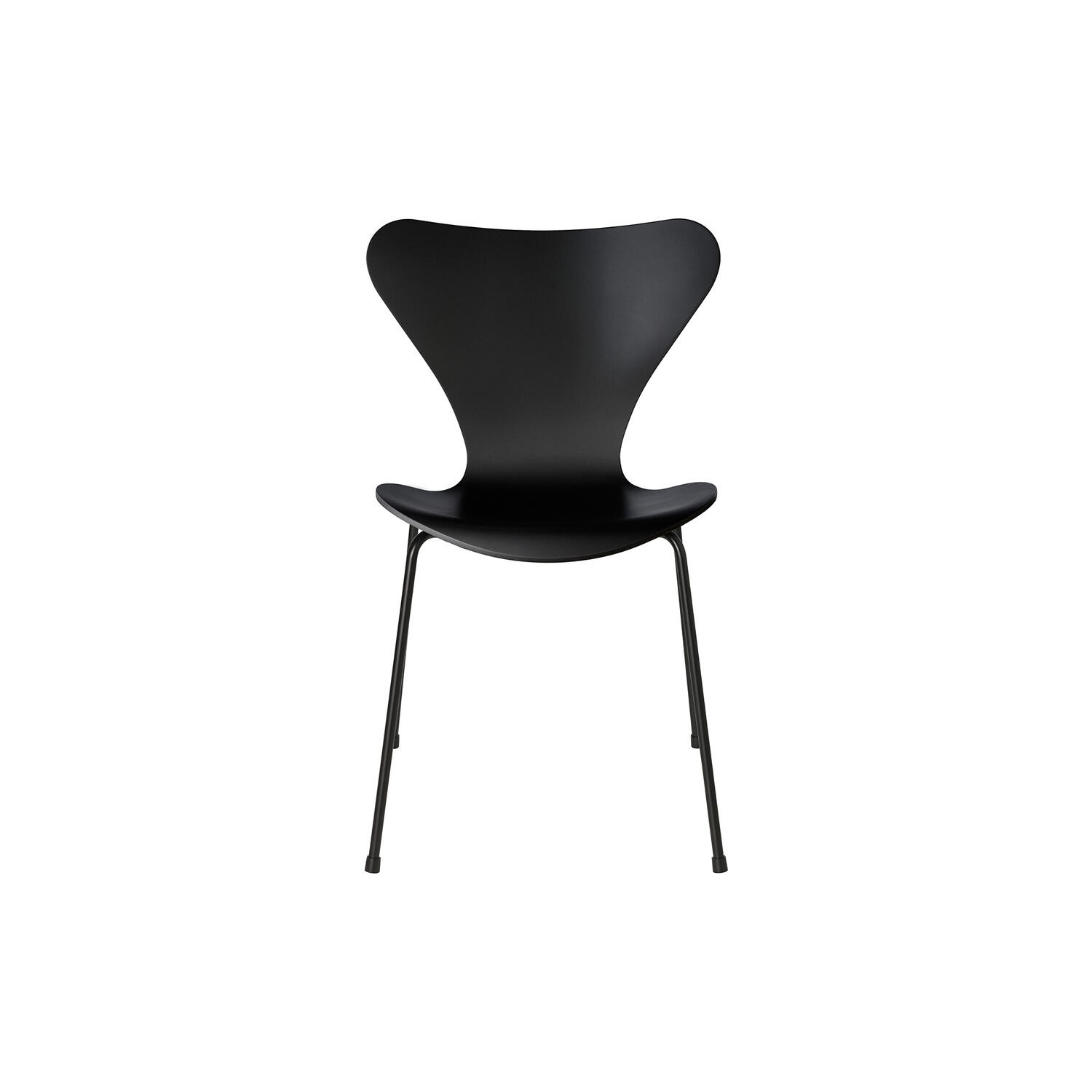 Serie 7&trade; 3107 monochrome stol, lak, sort